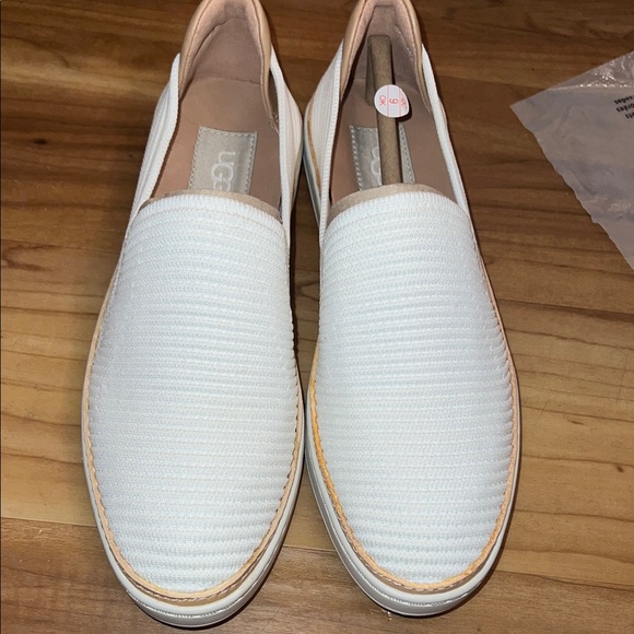 UGG Cream Slip-On Women Flats